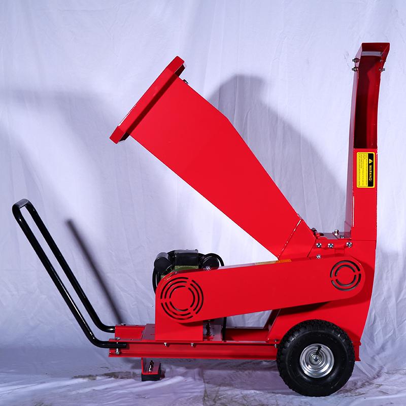 Customized 15HP Electric Start Easy Operation Branch Crusher, Wood Processor, Professional Tree Shredder, Wood Chipper