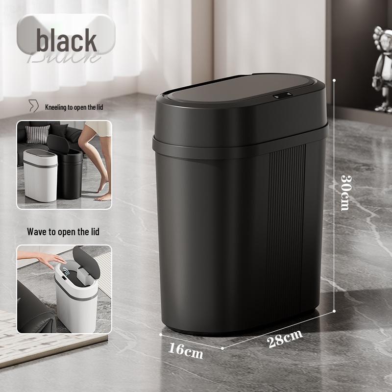 

2026 Smart Trash Can: Stylish, Long Battery Life, Fully Automatic Sensor