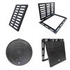 Heavy Duty Ductile Iron Rectangular Manhole Cover Set for Rainwater Wells