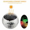 4 Zoll solarbetriebene schwimmende Kugel-Teichleuchte, Outdoor-Pool-Kugellampe, 7 Farbwechsel-LED-Nachtlicht, Wasserdrift-Lampe, schwimmendes Licht