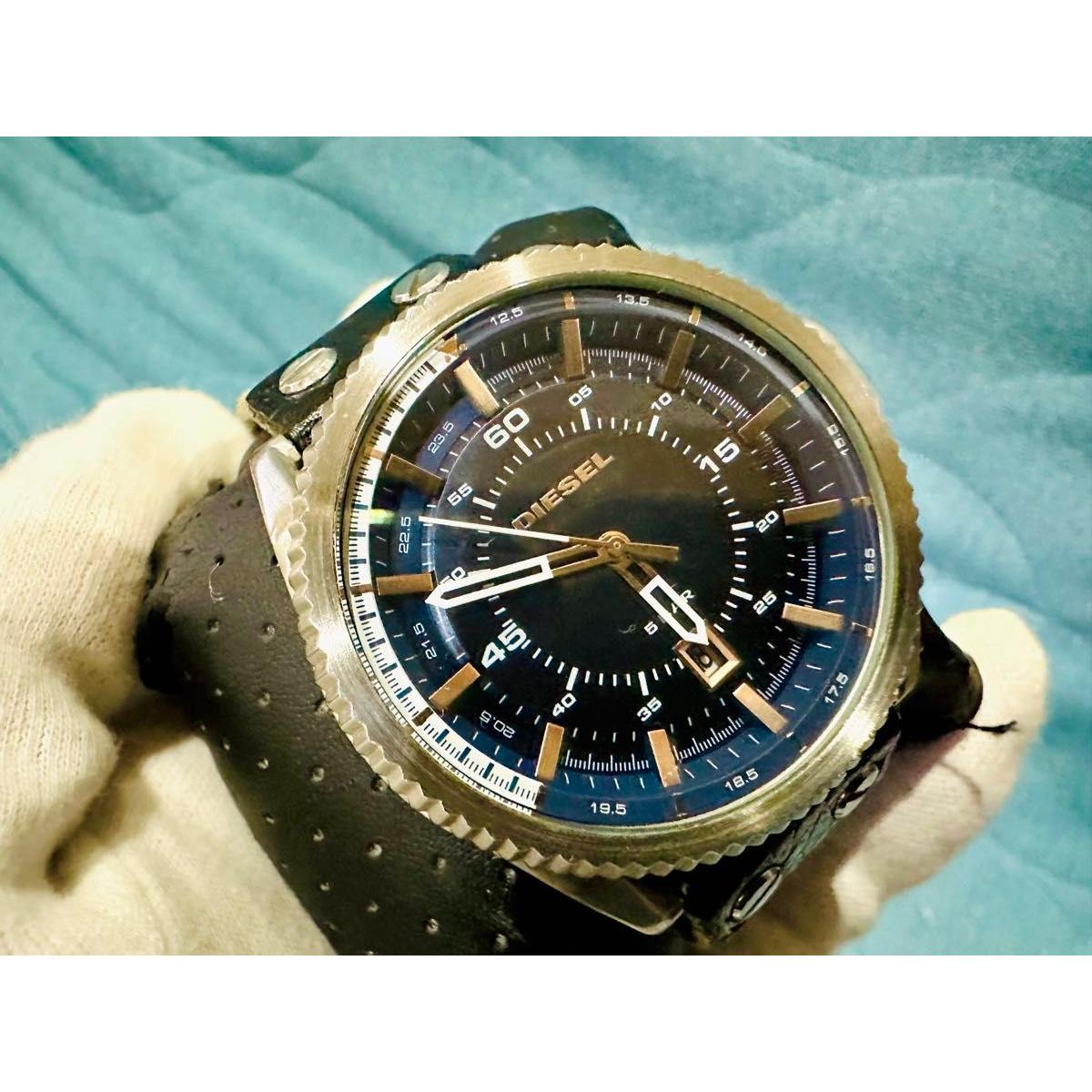 Used DIESEL diesel watch denim price reduction!