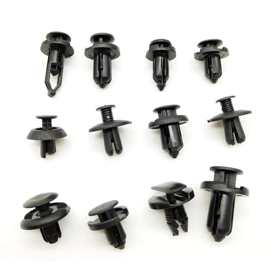 210 Mixed Size Plastic Clips+50 Pcs Fasteners Bumper Fender Liner Retainer Rivet