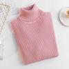 Women Bottom Sweater Turtleneck Long Sleeve Slim Fit Knitting Tops