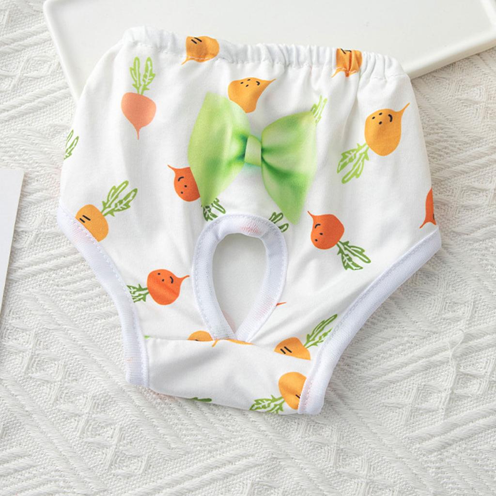 Dog Diaper Breathable Dress Female Pants Panties Shorts Reusable Doggies Period Diaper Incontinence Washable