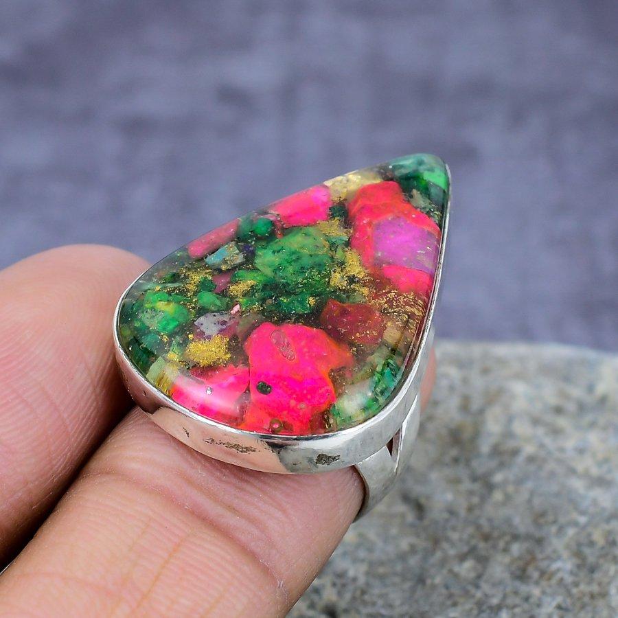 

Колючая устрица драгоценный камень ручной работы стерлингового серебра 925 пробы ювелирные изделия свадебный подарок