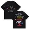 Rap-Sänger The Weeknd Hurry Up Tomorrow Tour Grafik-T-Shirt Beliebtes Hip-Hop Locker 100% Baumwolle T-Shirt Unisex Streetwear Top