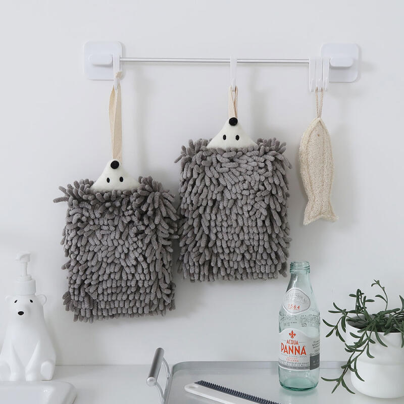 Hedgehog Microfiber Kitchen Hand Towel