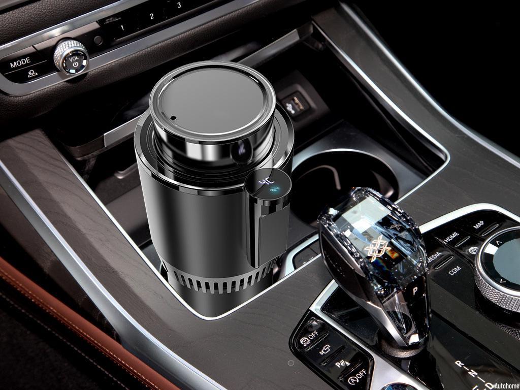 Portable Car Heating and Cooling Cup: Compact Hot/Cold Cup Refrigerator for Home and Vehicle Use