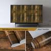 Realistic Red Wood Grain Peel & Stick Vinyl Wrap Self-Adhesive Furniture Film for Tables Cabinets Wardrobes & DIY Home Renovation Wall Paper
