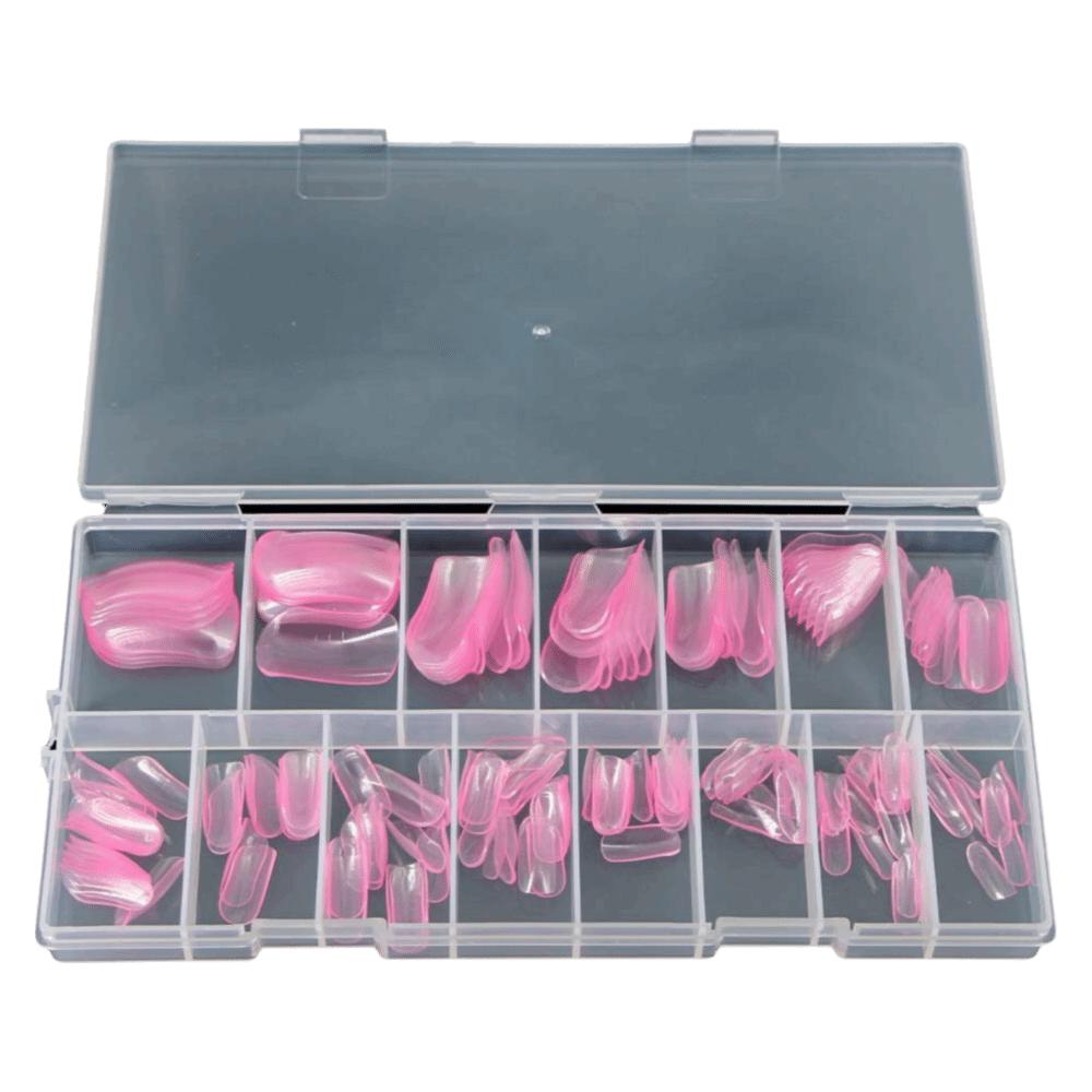 150pcs Acrylic Full Nail Tips 15 Size Toenails Extension New False Nail  Foot Armor Mold