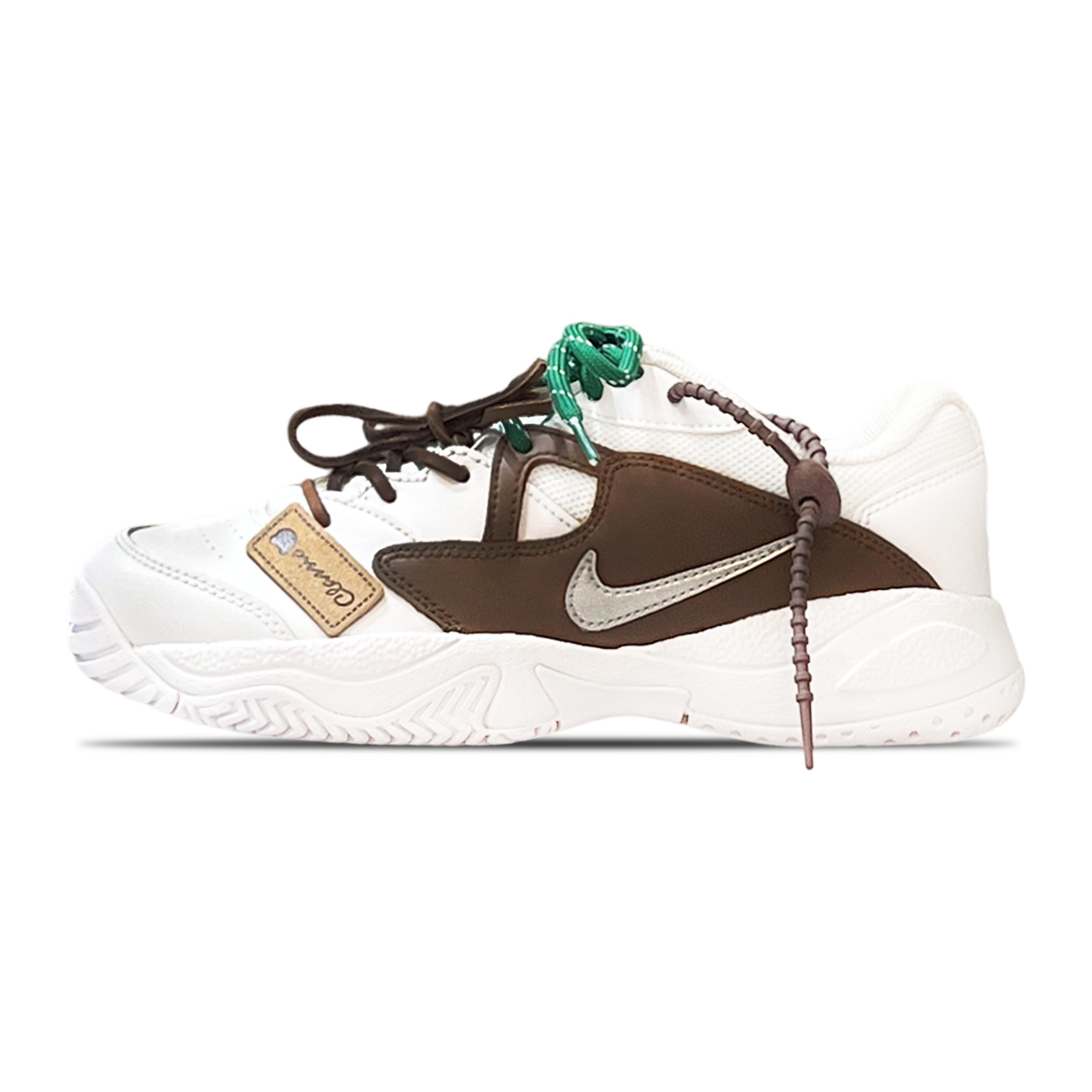 

Nike Court Lite 2 Abrasion Resistant Slip Resistant Low top Tennis Shoes Women s White AR8838-101(Team286-) 38.5
