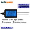 7 In 1 Soil Sensor Moisture Temperature Humidity EC pH NPK 4-20mA 0-5V RS485 Modbus High Precision Agriculture Soil Tester