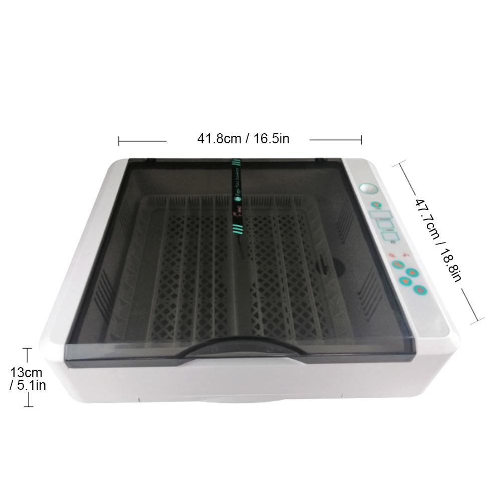 Digital Egg Incubator Auto Egg Turning & Temp ature Control 36 Eggs Automatic Poultry for Chickens s Goose Birds