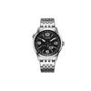 Mechanical Watch Series FF Series 100 Meters Waterproof Automatic Steel Strap Men's Watch Black Dial NJ0140-84E