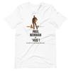 HUD Paul Newman White Graphic Tee Short-Sleeve Unisex 100% Cotton T-shirt Mens Tees Top