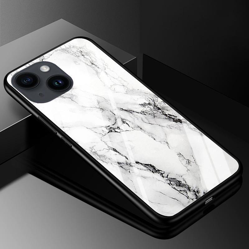 Tempered Glass Case for iPhone 13 14 Pro Max Cover Hard Case for iphone 14pro 11 13 12 11 Pro Max 14 Plus Phone Case TPU Bumper