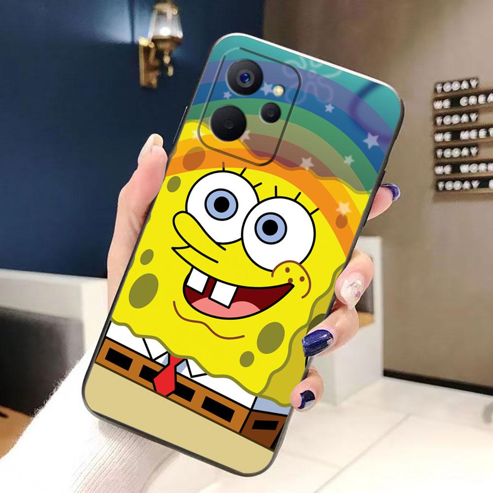 P-Patrick Star S-Spongebob Phone Case For OPPO Realme 5 15 15T 14 13 12 11 10 9 9I 8 8I 7 7I 6 Pro Plus Case Funda Shell Cover