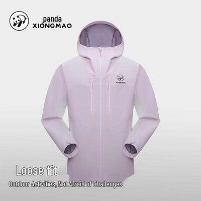 Panda Outdoor Couple's Windproof Rain Jacket