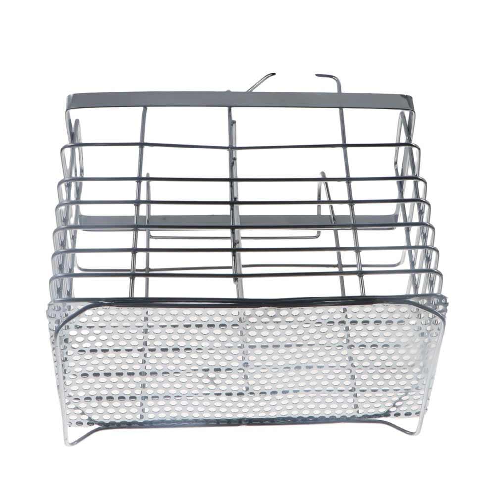 Metal Tableware Tube Rectangular Cutlery Holder Stainless Steel Chopsticks Cage  Spoon