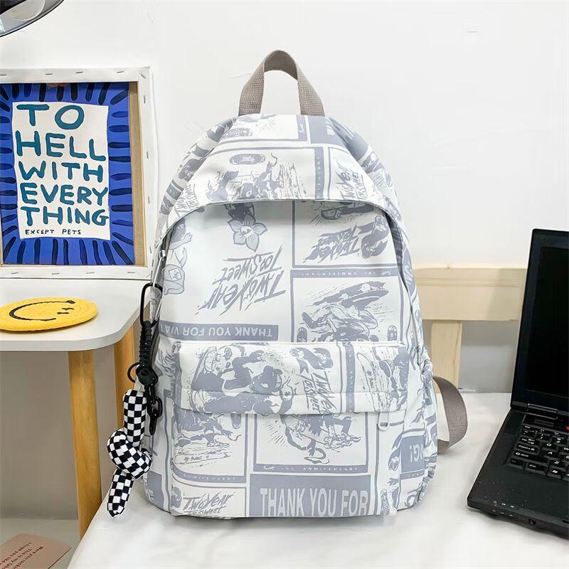 Ye Hanwei Fashion School Backpack for Girls Medium