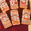 6pcs Traditional 2025 Snake Year Red Envelopes Cartoon Lucky Money Bag  Graduation