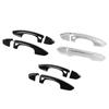  ABS Door Handle Decoration Cover Sticker Fit For Ford Mustang 2015-2023 Exterior Accessories