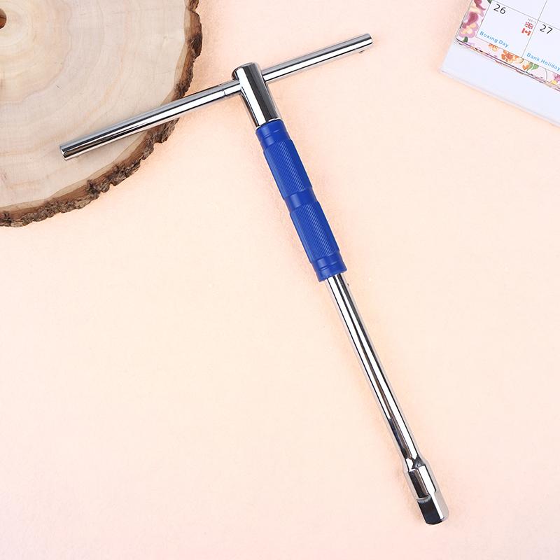 Multifunctional T-Handle Socket Wrench Set, Interchangeable Sockets And Lever Bar, Easy To Use Hand Tool For Repair Work