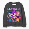 Girl K-pop Demon Hunter Fashion Casual Sweatshirt Movie,new Arrivals children,K-pop Trendlong-sleeve Crewneck Top