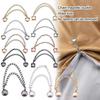 1pc New Rolled Edge Leg Fixing Clip Strong Magnetic Suction Adjustable Leg Cinching Artifact Seamless Leg Buckle Sleeve Shirt