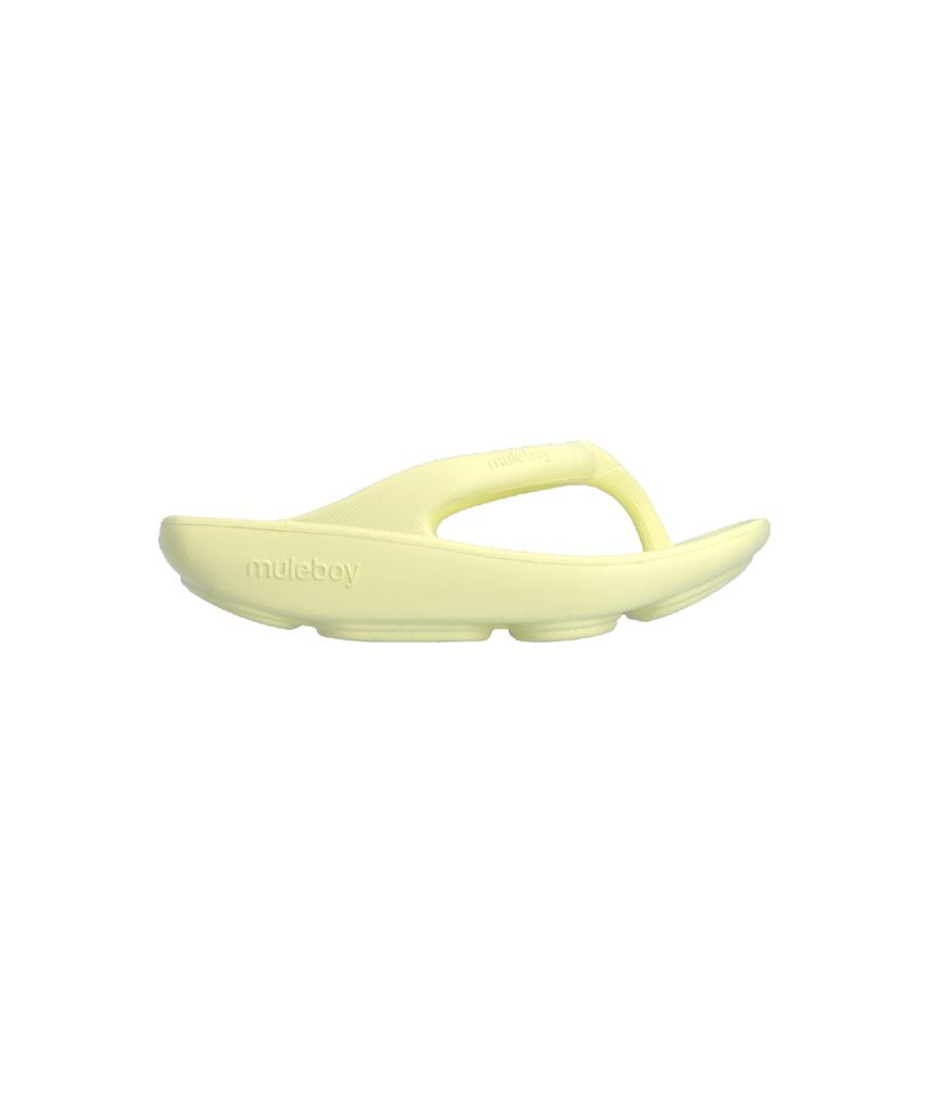 Muleboy Square Jet Flip-Flops Wax Yellow