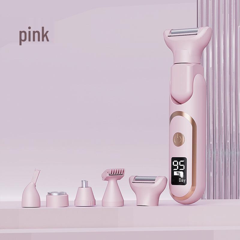 Dual-Head Electric Hair Remover for Whole Body & Private Parts - Portable Unisex Shaver