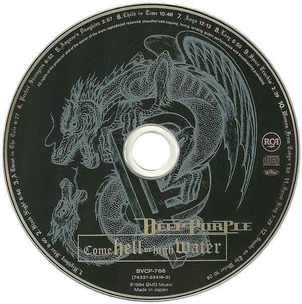 

CD DEEP PURPLE - Come Hell Or High Water BVCP766 RCA 1994 Japan Rock Used
