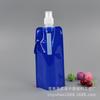 Foldable 500ml Water Bag for Mountain Climbing & Travel - Portable, Customizable Design, Plastic Drinking Kettle
