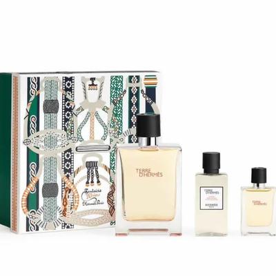 Terre D'Hermes Eau De Toilette Spray 100ml Set 3 Piezas