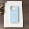 Cute Cartoon Candy Color Silicone Case for iPhone Models 13, 14, 16, 17 Pro Max