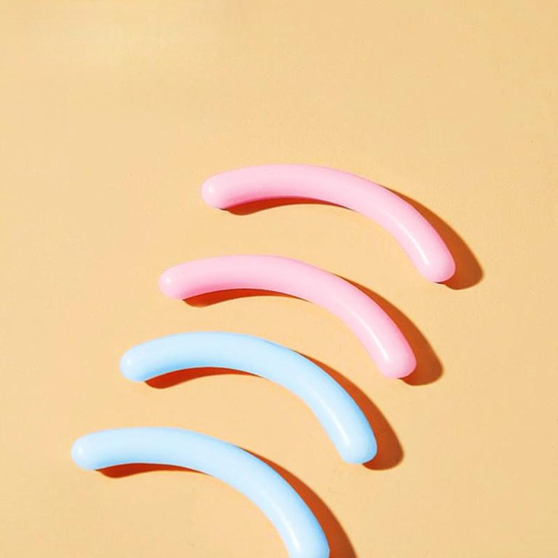 4-pack of High-Elasticity, Durable Replacement Silicone Strips, False Eyelash Tools, Adhesive Strips, and Pads