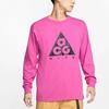 Nike ACG Basic Logo Long Sleeve T-Shirt Men Tops Lotus-Pink BQ7203-662