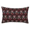Alexander Gothic Las Elegantes Girls Day Of Dead Skull Rectangle Pillowcase Cushion Cover Decor Bedroom Bed Comfort Throw Pillow