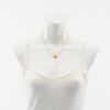 Used HERMES Cardue Ash H-cube Necklace Gold Plated Gold Used