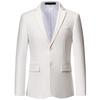 2024 Plus Size Slim Fit Solid Color Business Blazer