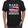 D A Dads Against Daughters Dating Democrats Unisex T Shirt Vintage Top For Everyday Wear Streetwear Unisex Versatile Casual