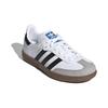 adidas Samba OG J Weiß Schwarz Gummi Kinder Sneaker Wolkenweiß Kernschwarz GZ8346