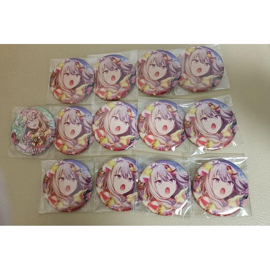 Used Nene Kusanagi Can Badge Set of 13 Christmas