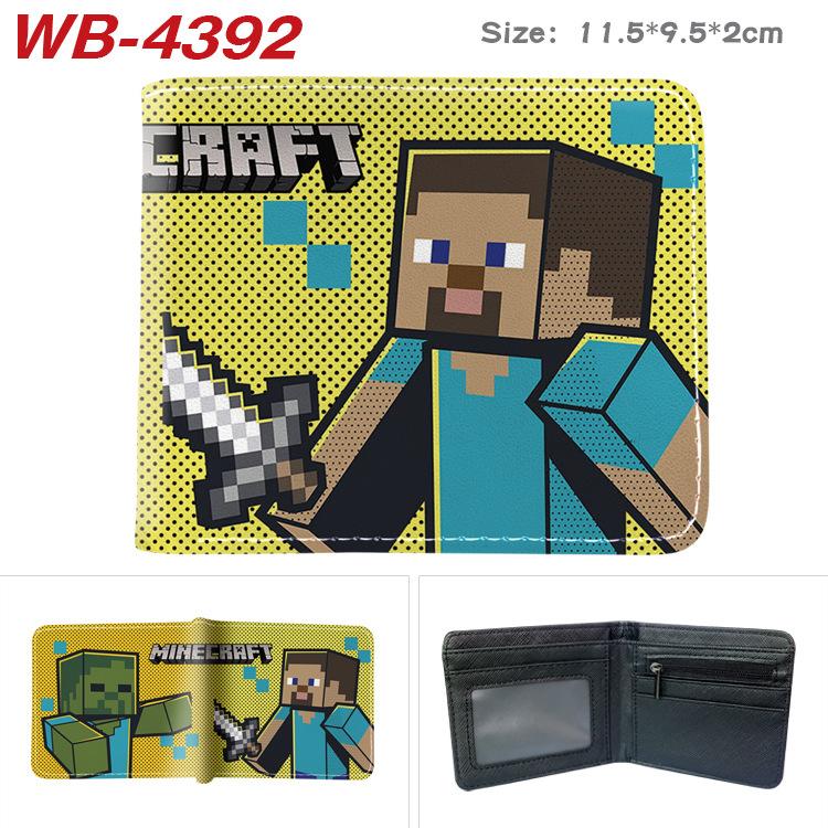 ROBLOX Game Peripheral Wallet Cartoon Print Short Fold Card Holder Unisex Coin Purse Leather 1pcs