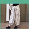 Size Summer Thin Womens Plus Loose Lantern Pants Highwaist Slimming Polka Dot Casual Trousers With Cuffed Antiwrinkle Design