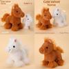 Plush Fluffy Pony Toy With Cartoon Design For Kids Gifts And Collectors Items