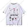 BABYMONSTER T Shirt Kpop Fashion HELLO MONSTER WE GO UP Concert Fans Tshirt Kpop Fans Clothes Cotton Short Sleeve Tee Tops