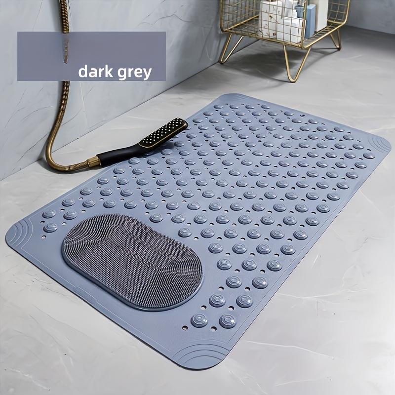 1 Piece of Household Bathroom Non-Slip Mat, Anti-Slip Mat for Shower, Toilet Floor Mat, Anti-Fall Mat for Restroom, Bathtub Massage Mat
