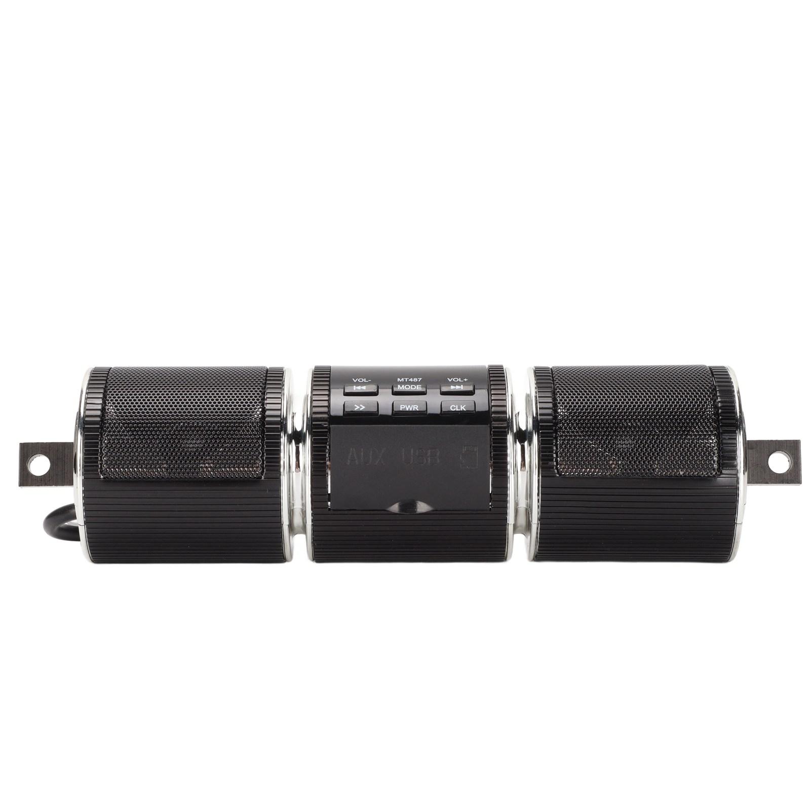 Мотоцикл   Динамик Беспроводной IP54 Водонепроницаемый  12В Крепление на Руль   Аудиосистема