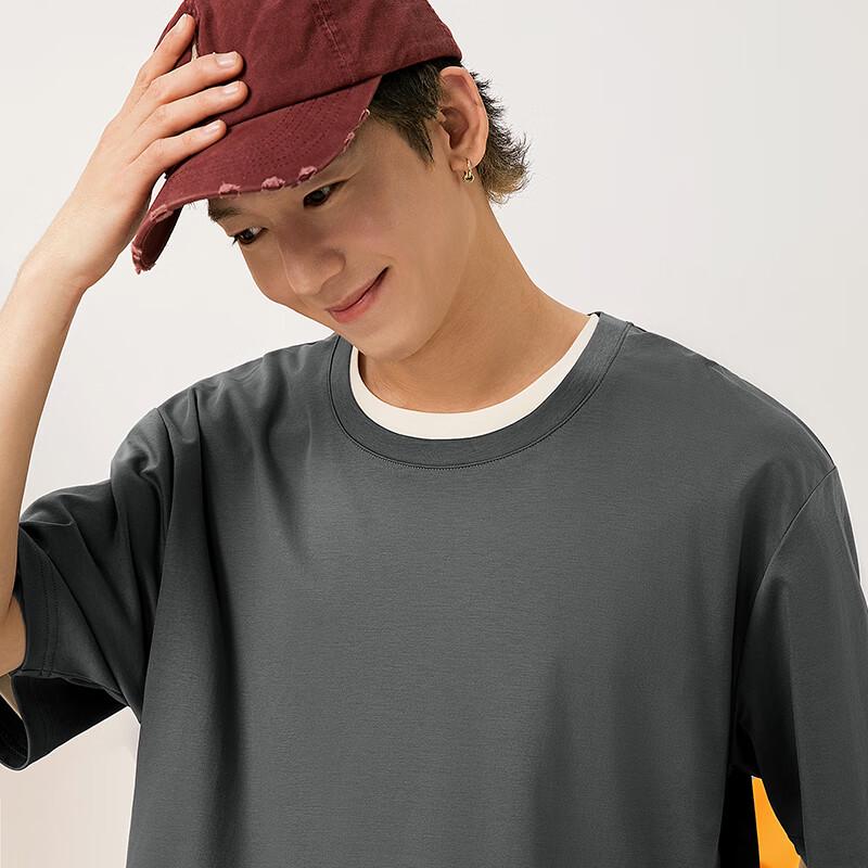 MINISO Men's Ice Silk Round Neck T-Shirt